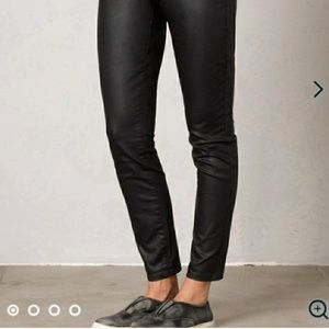 Prana Black Straight Leg Pants